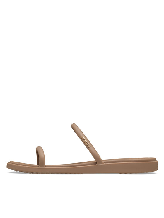 Crocs Шльопанці Crocs Miami Two Strap Sandal 209795 Коричневий