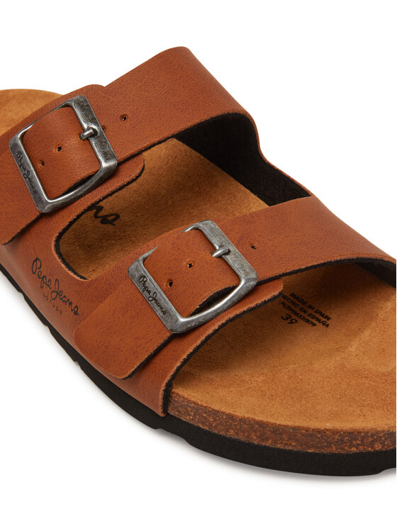 Pepe Jeans Шльопанці Pepe Jeans PLS90637 Коричневий