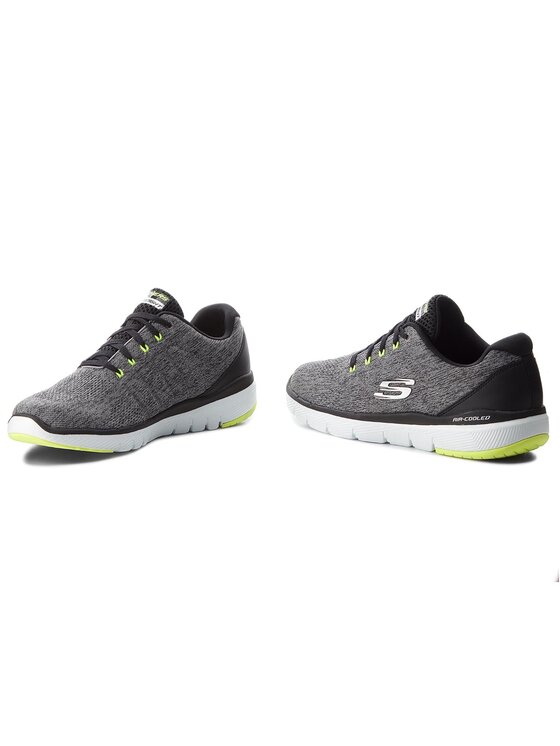 Skechers Tenisice Skechers Stally 52957/GYBK Siva