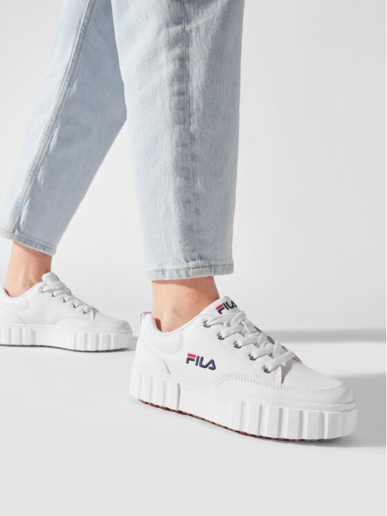 Fila Laisvalaikio batai Fila Sandblast L Wmn FFW0060.10004 Balta