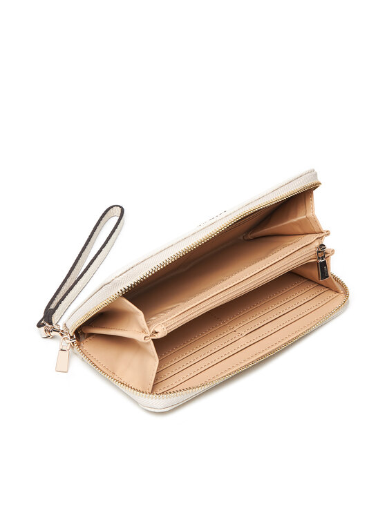 Guess Peňaženka Guess Brenton Slg SWPG96 48146 Écru