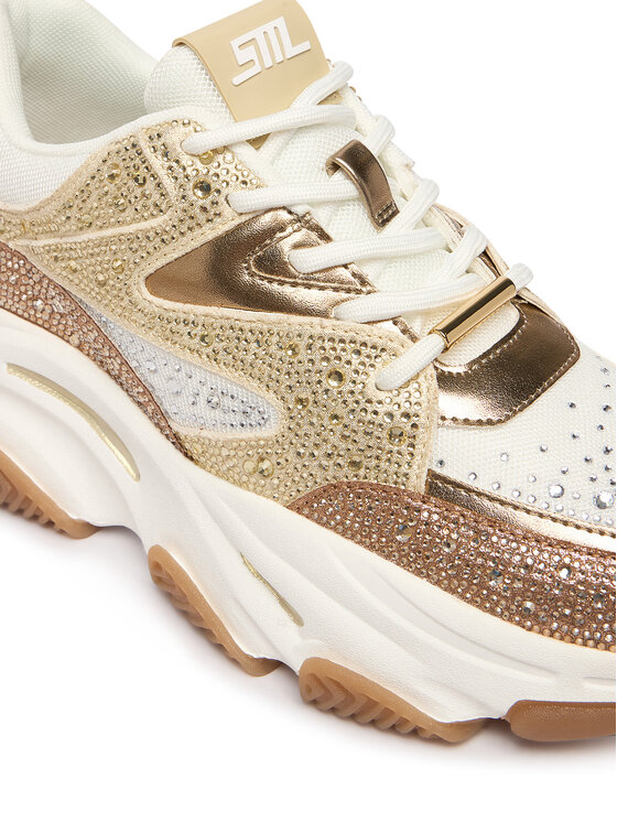 Steve Madden Снікерcи Steve Madden Privy 11004670 Золотий