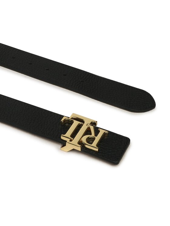 LAUREN RALPH LAUREN Pasek Damski Lauren Ralph Lauren 412912040001 Czarny