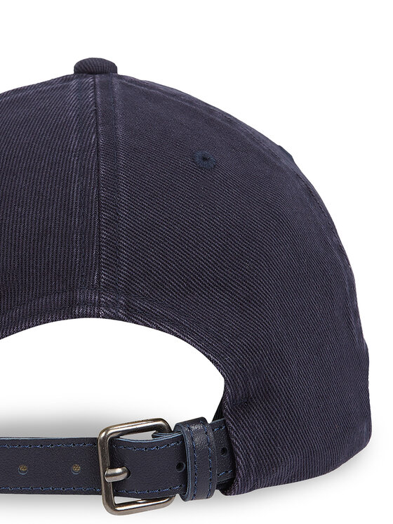 Tommy Hilfiger Șapcă Tommy Hilfiger Seasonal Flag Wash 6 Panel Cap AM0AM13348 Bleumarin