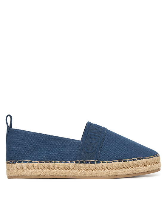 Calvin Klein Εσπαντρίγιες Calvin Klein Oblique Espadrille Webbing HW0HW02934 Μπλε