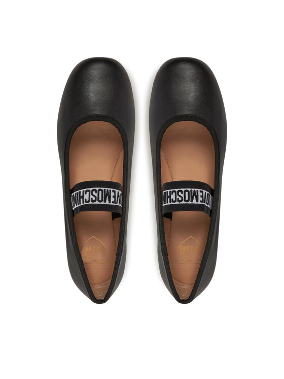 LOVE MOSCHINO Балетки LOVE MOSCHINO JA11071G0MIE0000 Чорний