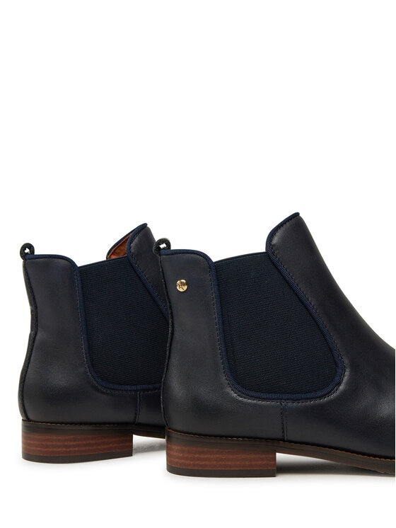 Pikolinos Členková obuv s elastickým prvkom Pikolinos W4D-8637ST Tmavomodrá