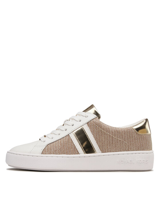 MICHAEL Michael Kors Tenisice MICHAEL Michael Kors Irving Stripe Lace Up 43R2IRFS2D Zlatna