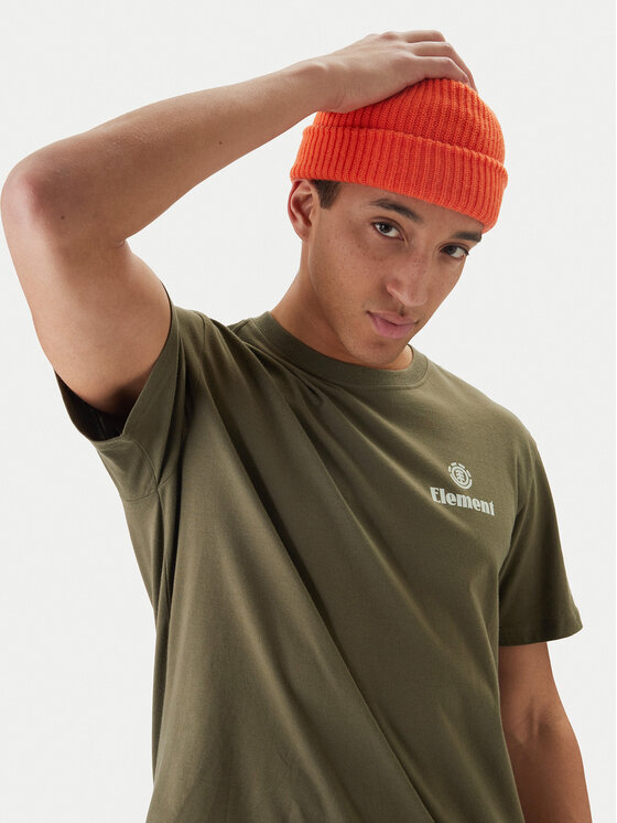 Element Element Camiseta Epic ELYZT00578 Caqui Regular Fit