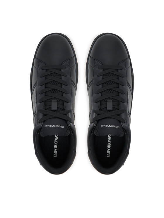 Emporio Armani Снікерcи Emporio Armani EM003701 AF18017 MC005 Чорний