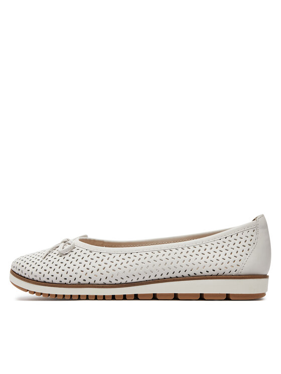 Tamaris Balerinke Tamaris 1-22121-42 Bijela