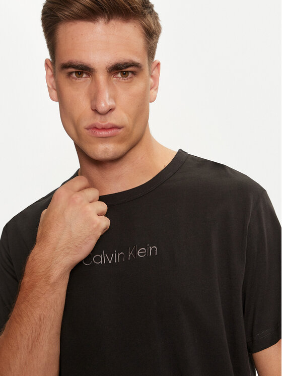 Calvin Klein Underwear Calvin Klein Underwear T-shirt 000NM2748E Crna Regular Fit