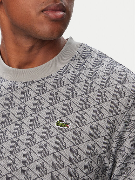Lacoste Lacoste Camiseta TH1197 Gris Regular Fit