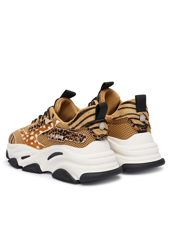 Steve Madden Sneakersy Steve Madden Possessionl-E 11004689 Brązowy jasny
