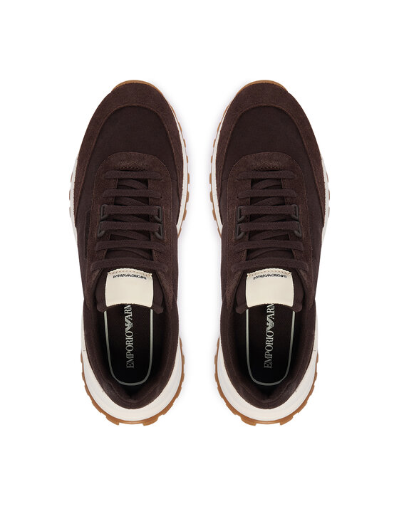 Emporio Armani Снікерcи Emporio Armani EM005746 AF25311 U6032 Темно-коричневий