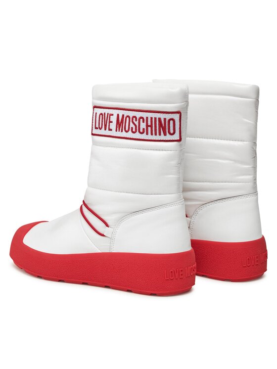LOVE MOSCHINO Čizme za snijeg LOVE MOSCHINO JA15855H0HIN010B Bijela