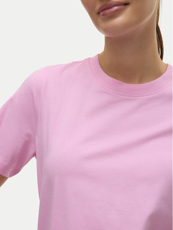 Vero Moda Vero Moda T-shirt Paulina 10316991 Ružičasta Regular Fit