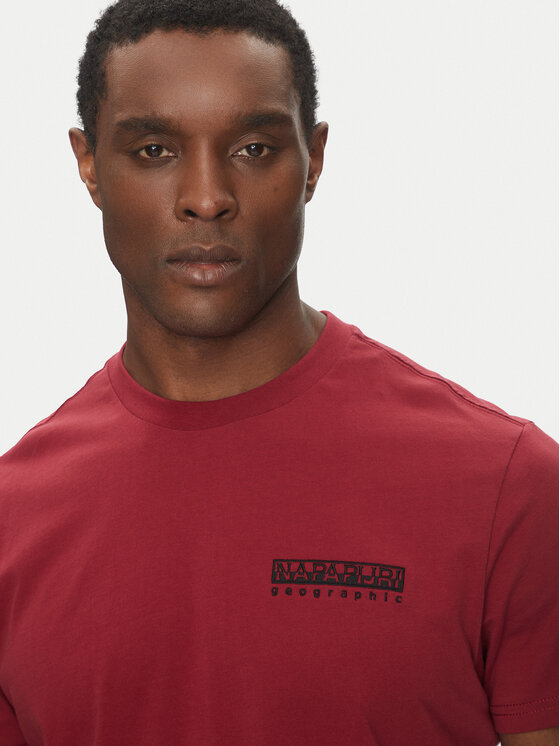 Napapijri Napapijri Футболка S-Vignoni NP0A4ILX Червоний Regular Fit