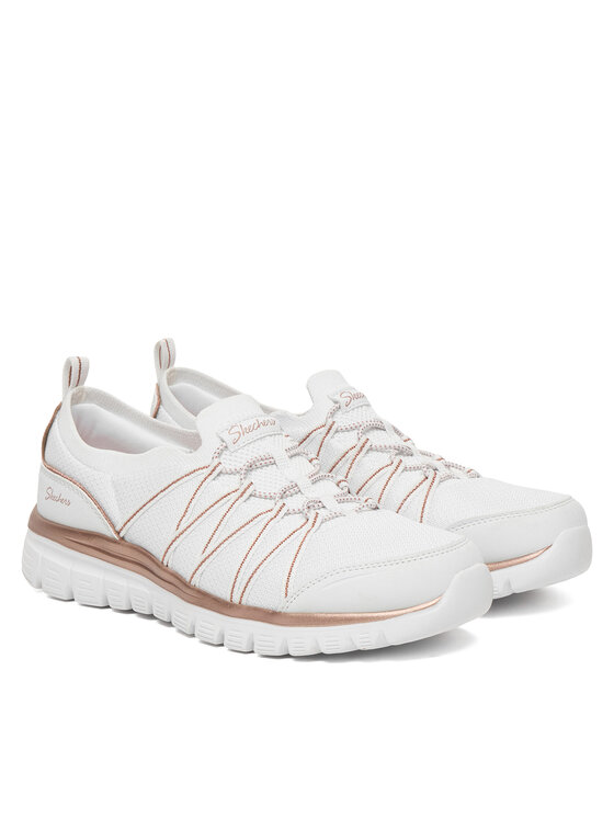 Skechers Снікерcи Skechers Graceful 100888/WTRG Білий