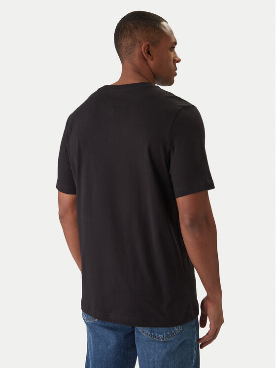 Tommy Hilfiger Tommy Hilfiger Camiseta MW0MW41455 Negro Regular Fit