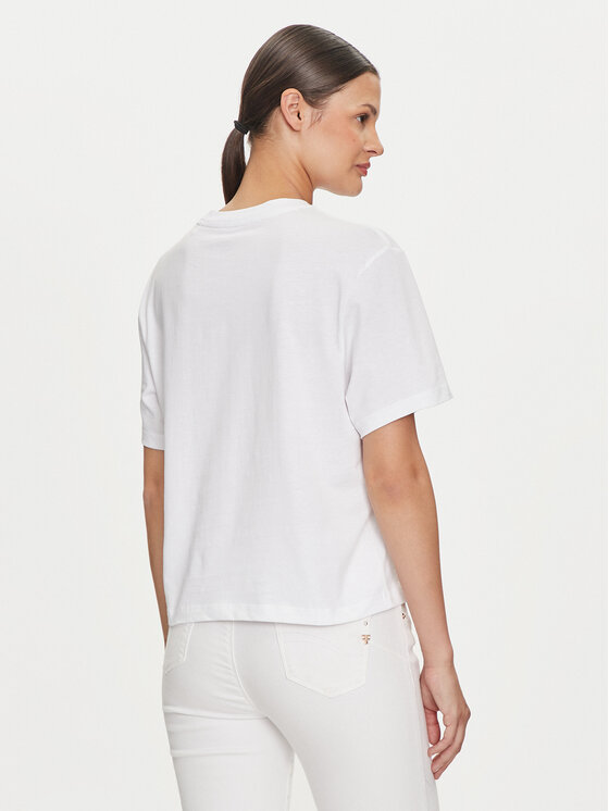 Guess Jeans Guess Jeans Футболка W4YI05 K8HM0 Білий Regular Fit