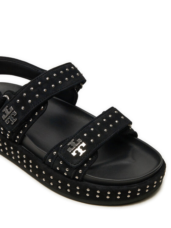 Tory Burch Босоніжки Tory Burch Kira Sport Sandal 159921 Чорний