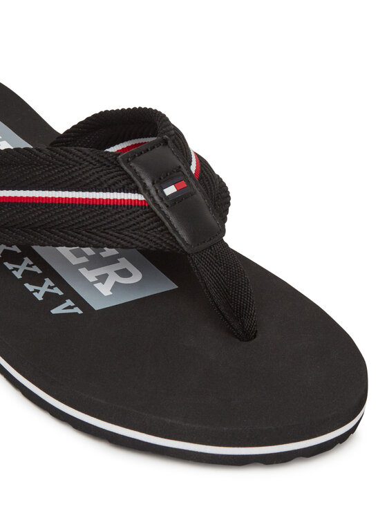 Tommy Hilfiger Flip-flops Tommy Hilfiger Corporate Hilfiger Beach FM0FM05436 Fekete