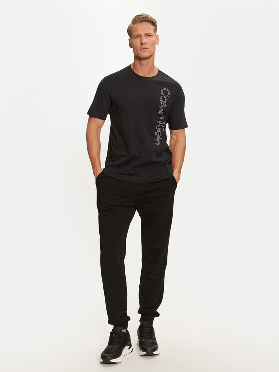 Calvin Klein Performance Calvin Klein Performance Camiseta 00GMF4K113 Negro Regular Fit