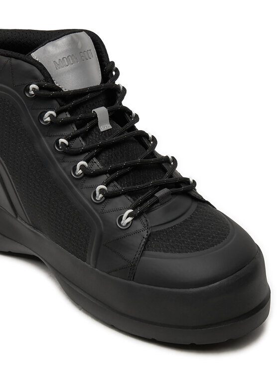 Moon Boot Sniega zābaki Moon Boot Luna Trek Mid Nylon 80D2480080 Melns