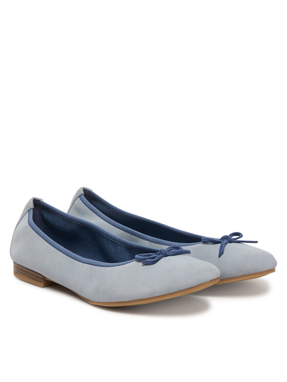 Tamaris Балетки Tamaris 1-22116-41 Блакитний