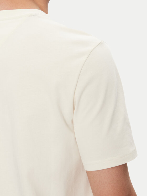 Tommy Hilfiger Tommy Hilfiger Camiseta American Monotype MW0MW39843 Écru Regular Fit