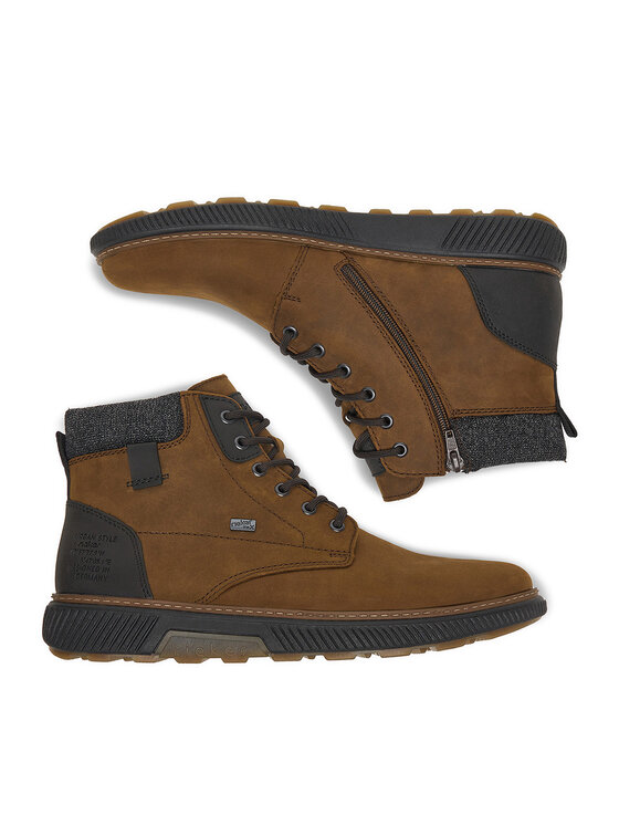 Rieker Šnurovacia obuv Rieker CEO-B3343-26 Hnedá