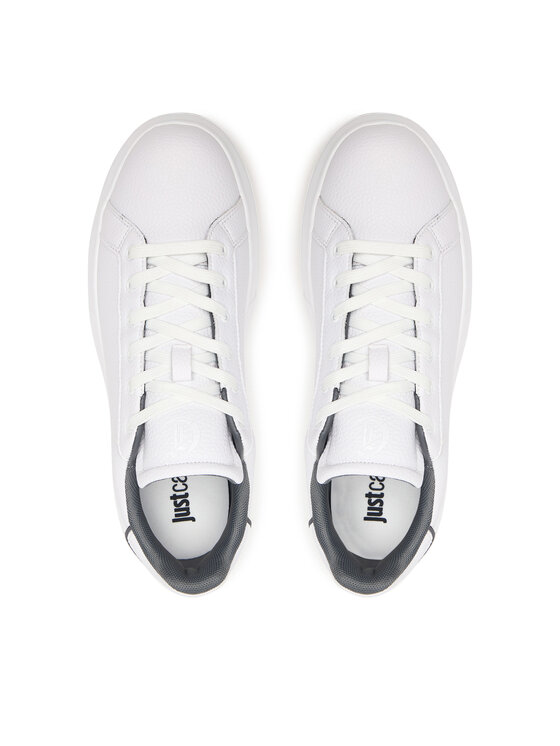 Just Cavalli Sneakersy Just Cavalli 81QA3SBC ZPC35 Biela