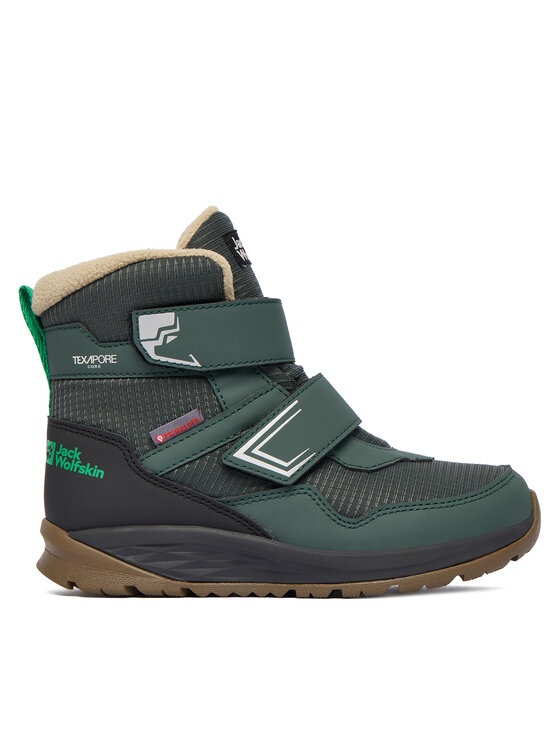 Jack Wolfskin Снігоходи Jack Wolfskin Polar Bear B Texapore Mid VC K A62144 E0206 Зелений