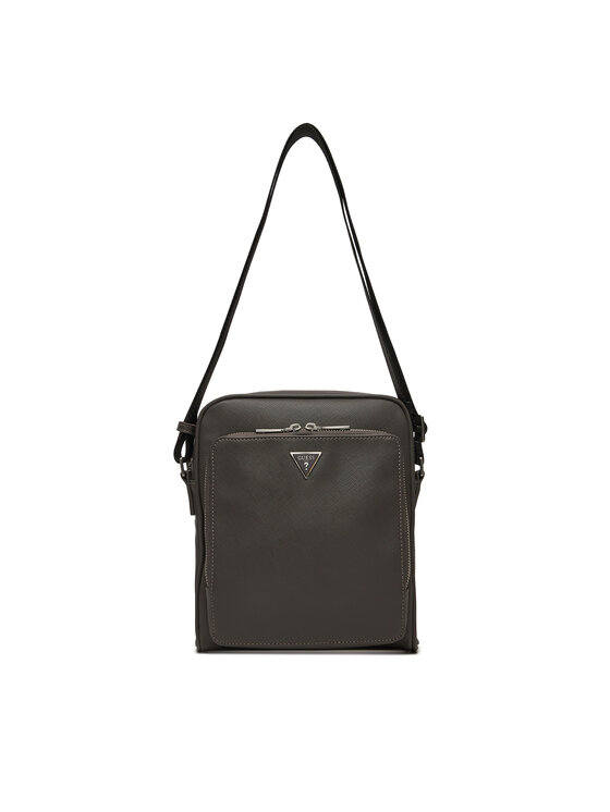 Guess Плоска сумка Guess Milano HMMISA P4260 Сірий