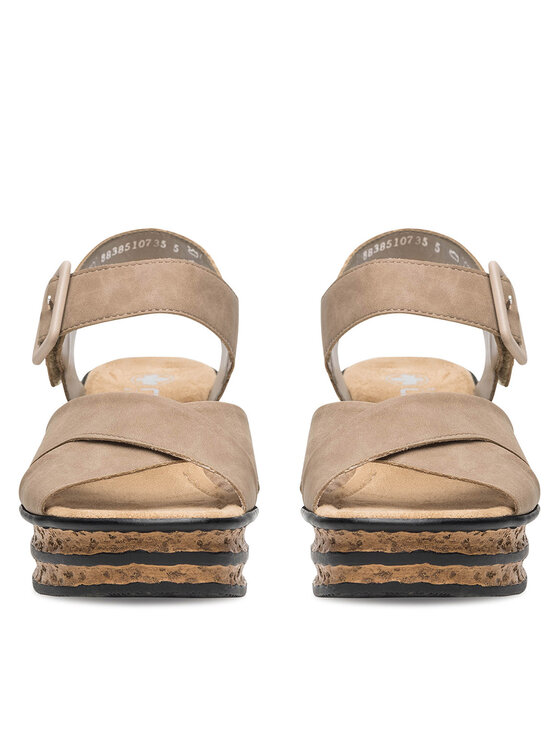 Rieker Sandales Rieker 68163-62 Bēšs