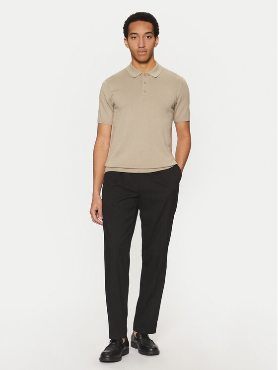 Calvin Klein Calvin Klein Polo K10K114476 Beige Regular Fit