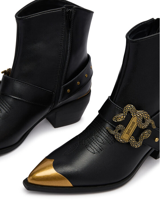 Just Cavalli Kowbojki Just Cavalli 81RA3S56 ZPC30 Czarny