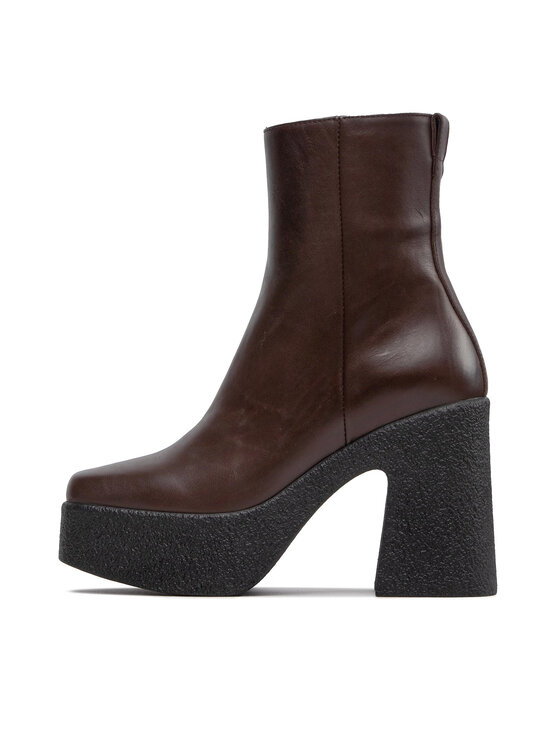 PINKO Боти PINKO Coriandolo Tronchetto AI 22-23 BLKS1 1H213C A072 Кафяв