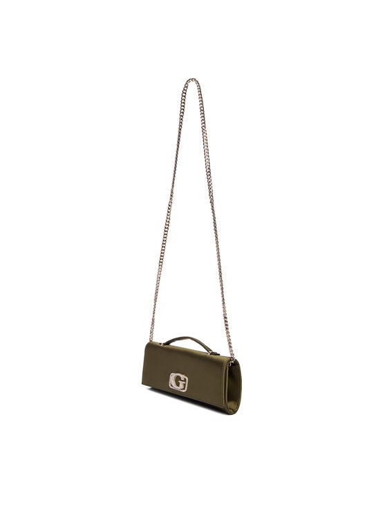 Guess Дамска чанта Guess Zalina Mini HWSG93 50720 Зелен