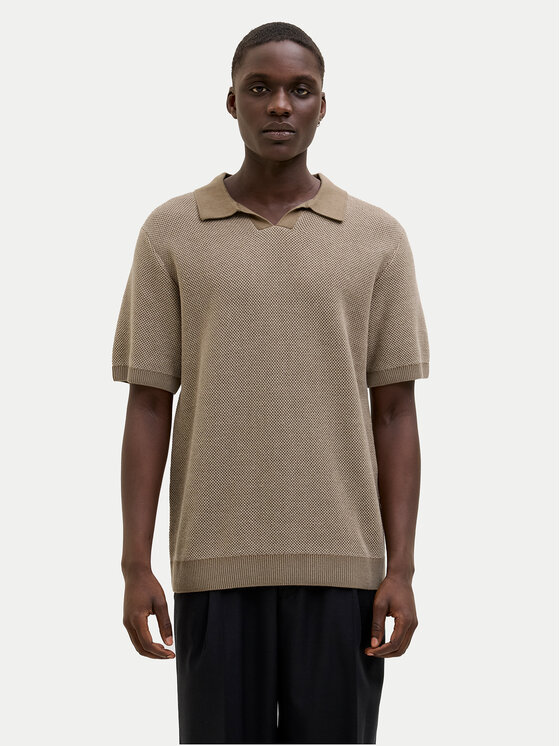 Jack & Jones Jack & Jones Pólóing Ceaston 12273012 Bézs Regular Fit