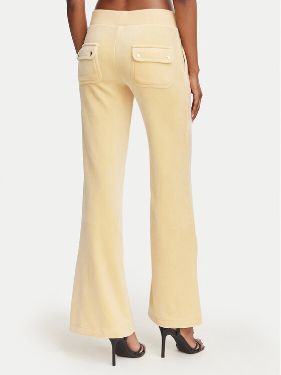 Juicy Couture Juicy Couture Pantalones de chándal Layla JCSEBJ001G Amarillo Regular Fit