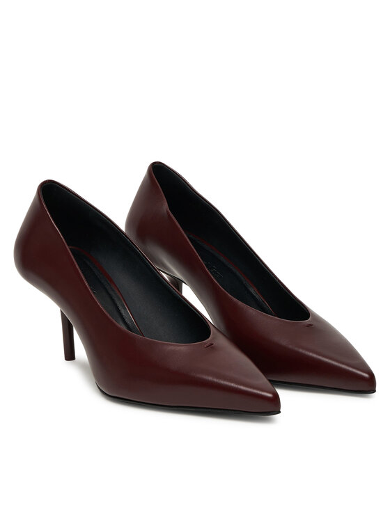 Max Mara Обувки на ток Max Mara 2524526171600 Бордо