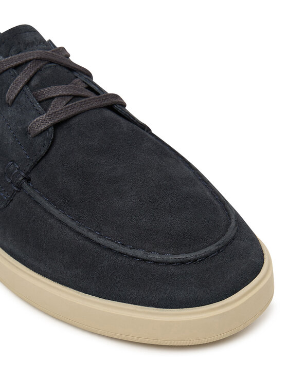 Clarks Туфлі Clarks Lockford Boat 26186188 Cиній