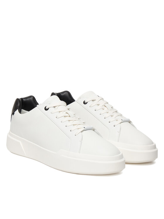 Calvin Klein Zapatillas Calvin Klein Chunky Cupsole Laceup Clean Lth HM0HM02239 Blanco