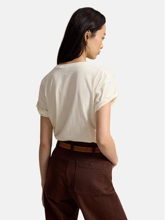 Polo Ralph Lauren Polo Ralph Lauren Camiseta 211B17774001 Blanco Regular Fit