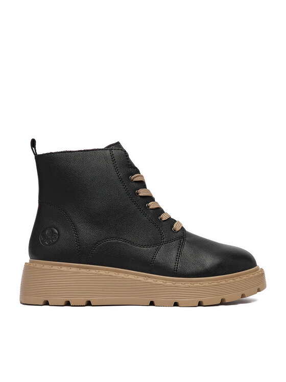 Rieker Botines planos Rieker CEO-70405-01 Negro