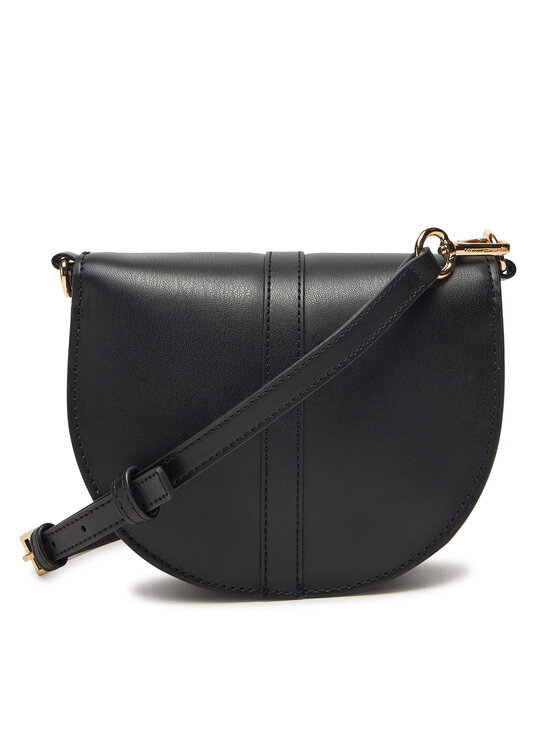 Tommy Hilfiger Torbica Tommy Hilfiger Heritage Saddle Bag AW0AW17164 Crna