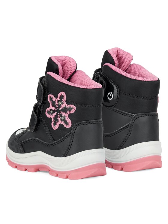 Geox Zābaki Geox B Flanfil Girl B Abx B363WA 054FU C0922 M Melns