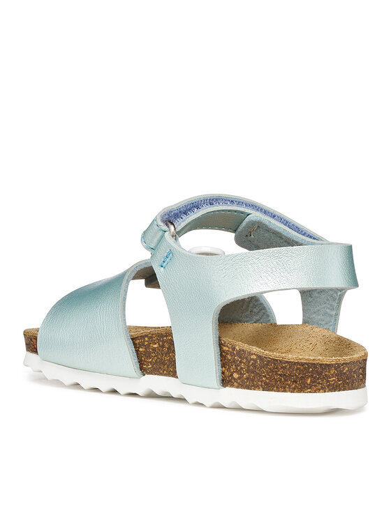 Geox Basutės Geox B Sandal Chalki Girl B552RD 000NF C4070 M Žydra